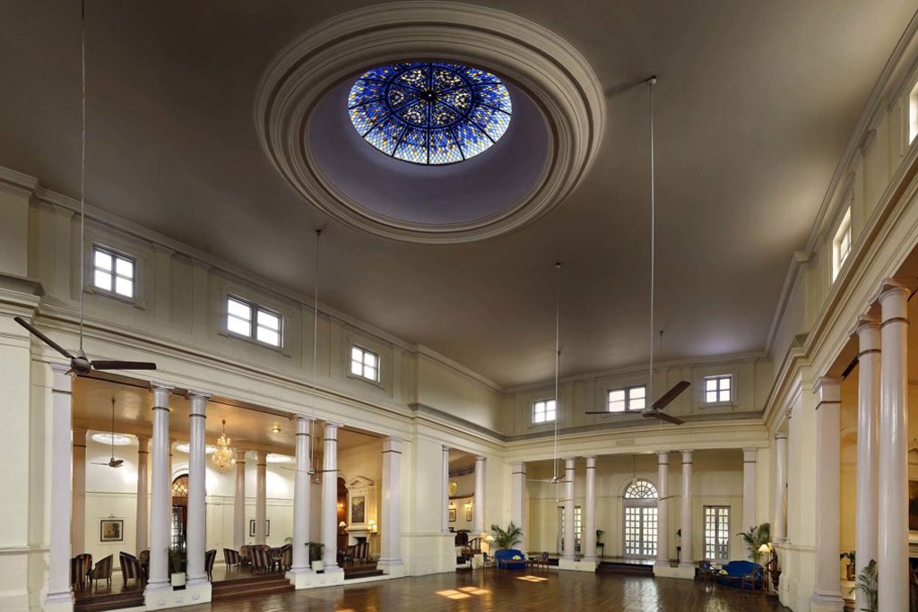 The Iconic Stained-Glass Dome